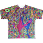 諾胆王のオンライン闇市のdual nature All-Over Print T-Shirt