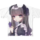 佐藤 べに仔のメイドちゃん フルグラフィックTシャツ