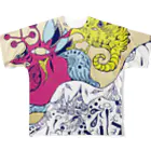 ibashiyo_suzuriのibashiyo T 001 フルグラフィックTシャツ