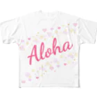 a♡のAloha フルグラフィックTシャツ