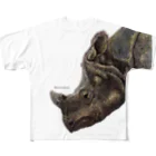 小田隆のインドサイ  All-Over Print T-Shirt