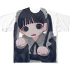 ねり梅子のつむにちゃん フルグラフィックTシャツ