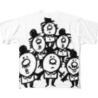 カタオカナオのちっさいおじさんたち All-Over Print T-Shirt