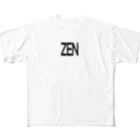 ZENSTOREのZEN【BIGLOGO】 フルグラフィックTシャツ