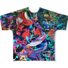 mikoの2side print - PALETTE 4 フルグラフィックTシャツ