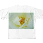 ねむおやのWhite rose フルグラフィックTシャツ