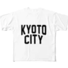 JIMOTO Wear Local Japanのkyoto CITY　京都ファッション　アイテム フルグラフィックTシャツ