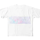 みつあみさんのあわいせかい All-Over Print T-Shirt