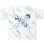 室木おすしのちくわとアメフト All-Over Print T-Shirt