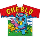 CHEBLOのSAKEKUMA All-Over Print T-Shirt
