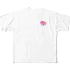 あやふ屋の花屋 フルグラフィックTシャツ