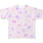 IENITY　/　MOON SIDEの【IENITY】 Yamikawaii Syndrome フルグラフィック #Pink All-Over Print T-Shirt