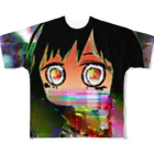 naotoのカリフォルニア・ロール・ガール All-Over Print T-Shirt