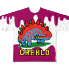 CHEBLOのZAURI  フルグラフィックTシャツ