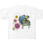 Sound Shop Misayukiのピアノとガーベラ All-Over Print T-Shirt