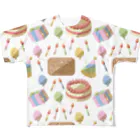 ぴより子のおみせの誕生日の主役 All-Over Print T-Shirt