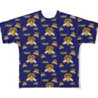 316(MIHIRO)のカブニちゃん turtleらぶ All-Over Print T-Shirt