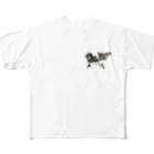 AM.0:00のトライデント All-Over Print T-Shirt