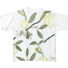 suzuko.momoyamaのアゲハ類とレモン All-Over Print T-Shirt