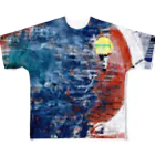 Suomiのsibuya'' All-Over Print T-Shirt