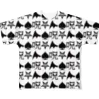 スペィドのおみせsuzuri支店のSPD_monograms All-Over Print T-Shirt