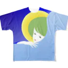 Qumi NishioのMiss ムーンライト All-Over Print T-Shirt