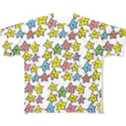 ゴキゲンサンショップのおほしさまたち。 All-Over Print T-Shirt