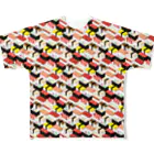 とりこおみやげ店【別館】のすしキューブ All-Over Print T-Shirt