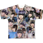 pika_is_chuの顔面 All-Over Print T-Shirt