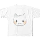 marscamelliaのねこちゃん フルグラフィックTシャツ