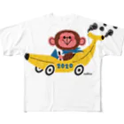 nachiccoのBANANA CAR GRAND PRIX フルグラフィックTシャツ