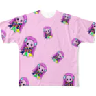 ウチのMEIGENやさんのアマビエ 〜コロナなくなれ！〜 All-Over Print T-Shirt