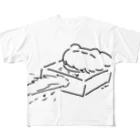 わくわく珍獣パークのべびーちゃん放水 All-Over Print T-Shirt