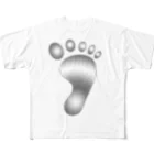 エムエヌの足裏健康法 All-Over Print T-Shirt