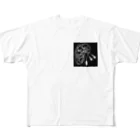 ダイナマイト井上の絡まるイヤホンの闇 All-Over Print T-Shirt