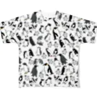 マツザキユキの18種類ペンギン フルグラフィックTシャツ