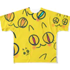 めありぃとママのお店のわくわくニャンコ All-Over Print T-Shirt