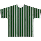 many many stripes.のストライプ2 All-Over Print T-Shirt