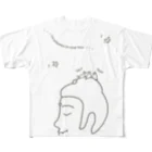 Bo tree teeのListen(復刻版) フルグラフィックTシャツ