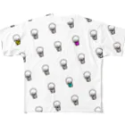 NiSchの「10+」Beer Ghost くん All-Over Print T-Shirt