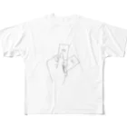 名古屋ReNY limitedの#758021ドリンクチケットT All-Over Print T-Shirt