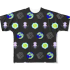 meta-a(めたえー)のランドスケープと夏の定理パターン All-Over Print T-Shirt