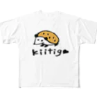 yrs3childrenのkiitigoさんのハリネズミ フルグラフィックTシャツ