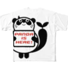 GraphicersのI am a PANDA フルグラフィックTシャツ