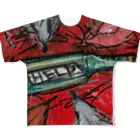 DROODLEのSOS IN A BOTTLE All-Over Print T-Shirt