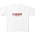 loosebarのloosebar.sakuraミックスマスク フルグラフィックTシャツ