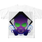 心愛もかグッズストアのNeverV2 All-Over Print T-Shirt