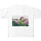 ハコニワの紫陽花 フルグラフィックTシャツ