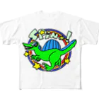 えいくらのPOP！スピノサウルス All-Over Print T-Shirt