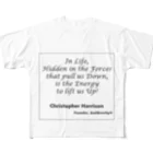 AntiGravityJAPANのCCH名言 All-Over Print T-Shirt